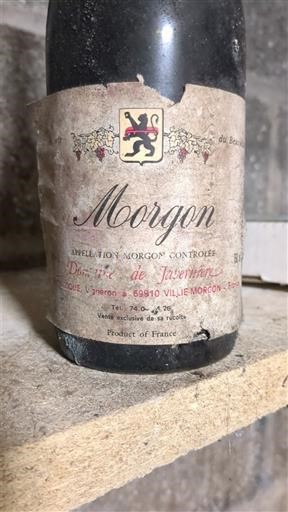 Beaujolais Morgon Domaine Javernière 1988
