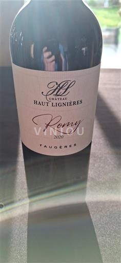 Langvedok Faugères Château Haut Lignières Romy 2020