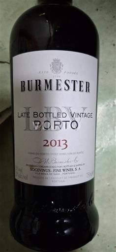 Bồ Đào Nha Porto Burmester Late Bottled Vintage 2013
