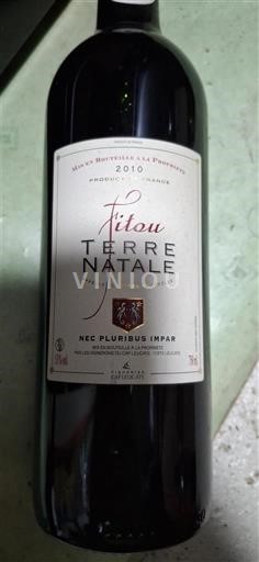 Langvedok Fitou Vignerons de la Préceptorie Terre Natale 2010