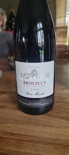 Beaujolais Brouilly Pierre Marcelet 2022 2022