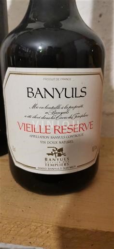 Roussillon Banyuls Cave de l'Abbé Rous (Les Templiers) Vieille Réserve Ikke årgangsbestemt