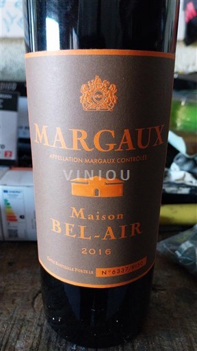 Bordeaux Margaux Maison Bel-Air 2018