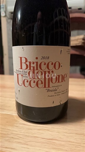 Piemonte Barbera d'Asti Braida Bricco dell'Uccellone 2018