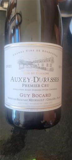 Burgundy Auxey-Duresses Premier Cru Guy Bocard 2021