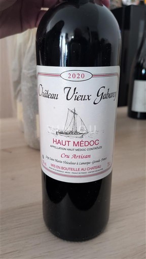 Bordeaux Haut-Médoc Château Vieux Gabarey 2020
