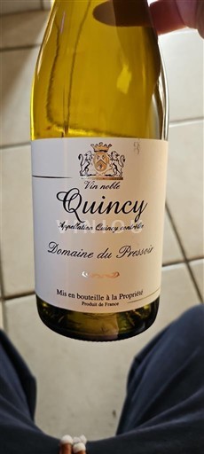 Vallée de la Loire Quincy Domaine Pressoi Non Millésimé