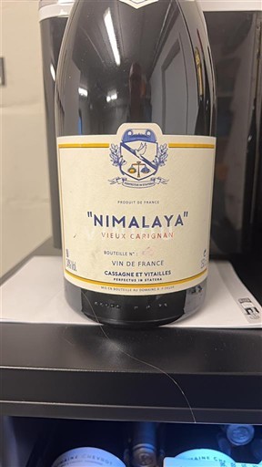 Vina Rouge sec Nimalaya Vieux Carignan Cassagne et Vitailles Non millésimé Francija Langvedok Ni doloceno AOC