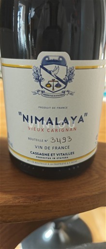 Languedoc Not Specified Cassagne et Vitailles Nimalaya Vieux Carignan Non-Vintage