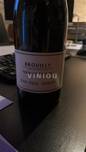 Beaujolais Brouilly Jean-Paul Dubost Vieilles Vignes 2023