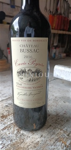Bordeaux Graves-de-vayres Château Bussac Peyret 2016