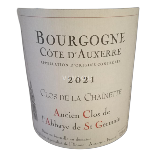 Borgoña No especificado Ancien Clos de l'Abbaye de St Germain Clos de la Chaînette 2021
