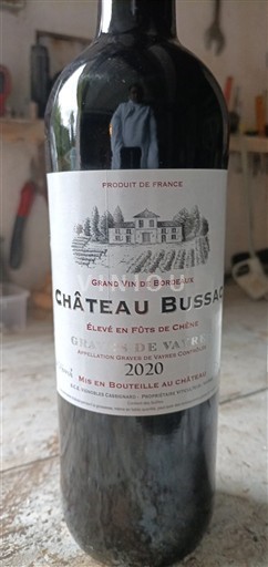 Bordeaux Blaye-côtes-de-bordeaux Château Bussac 2020