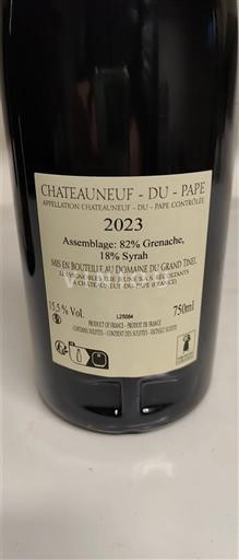 Valle del Ródano Châteauneuf-du-Pape. Domaine Grand Tinel 2023