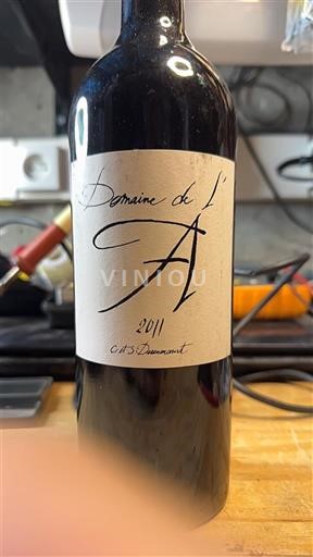 Bordeaux Castillon-côtes-de-bordeaux Domaine L'A 2011