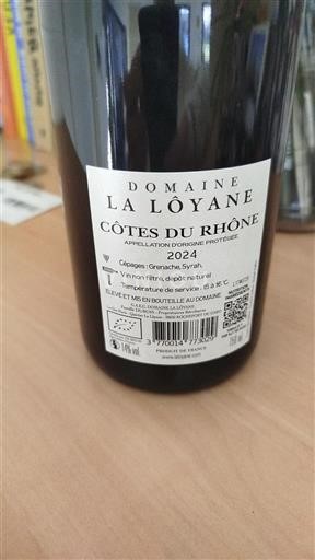 Rhône Valley Côtes-du-Rhône Domaine La Lôyane 2024