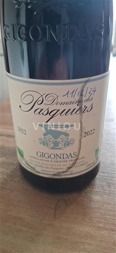 Rona dolina Gigondas Domaine S Pasquiers 2022