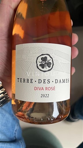 Languedoc ja Roussillon Pays d'Oc Terre des Dames Diva Rosé 2022