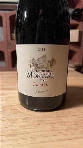 Údolí Rhôny Grignan-les-adhémar Domaine Montine Emotion 2015