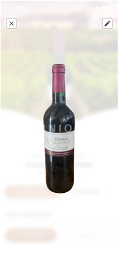 Bordeaux Saint-Estèphe Château Bel Air Andine 2016