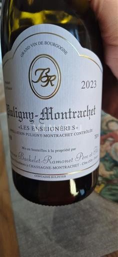Bourgogne Puligny-Montrachet Bachelet-Ramonet Père et Fils Les Enseignères 2023