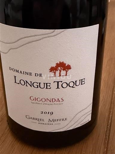 Rona dolina Gigondas Domaine Longue Toque 2019