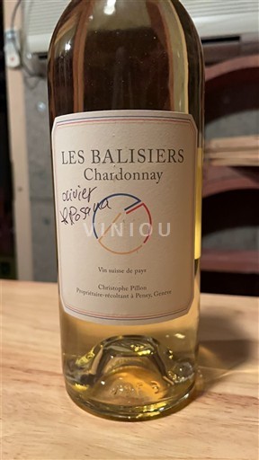 Genève Không được chỉ định Les Balisiers Chardonnay 2020