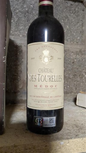 Bordeaux Médoc Château S Tourelles Cru Bourgeois 2009