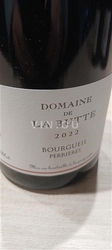 Loiredalen Bourgueil Domaine La Butte Perrières 2022