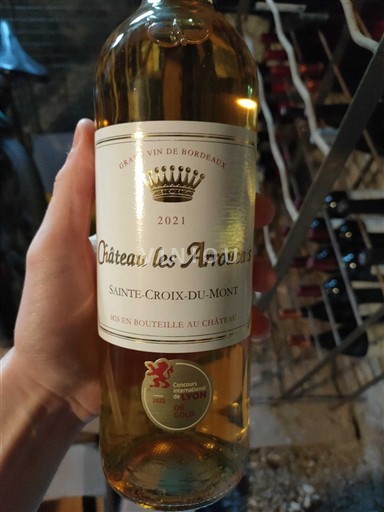 Burdeos Sainte-Croix-Du-Mont Château Les Arroucats 2021