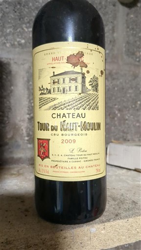 Bordeaux Haut-Médoc Château Tour du Haut-Moulin Cru Bourgeois 2009