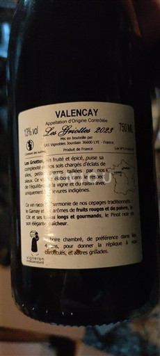 Valle della Loira Valençay Les Griottes Les Griottes 2023