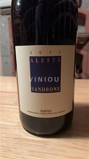 Piemonte Barolo Sandrone Aleste 2015
