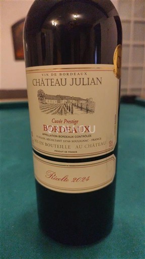 Bordo Château Julian Prestige 2024
