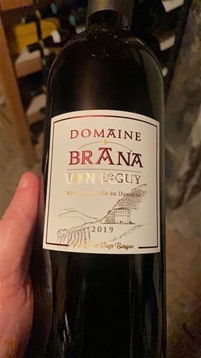 Sudoeste Irouléguy Domaine Brana 2019