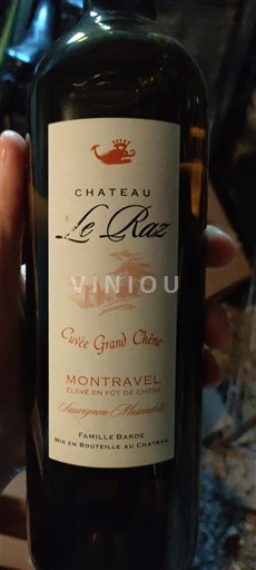 Tây Nam Montravel Château Le Raz Grand Chêne 2018