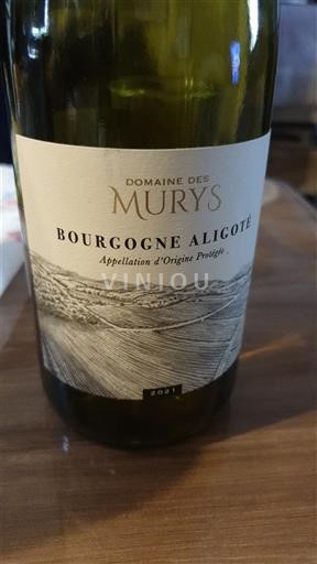 Burgundsko Bourgogne-aligoté Domaine S Murys 2021