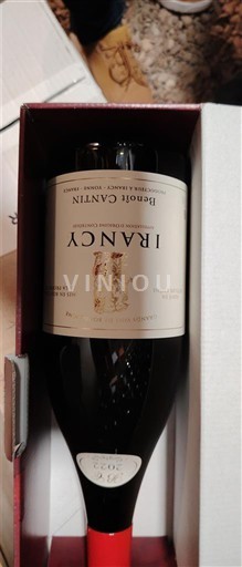 Bourgogne Irancy Benoît Cantin Irancy 2022