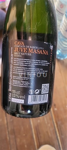 Catalonia Cava Juvé Masana Brut Nature Không niên vụ
