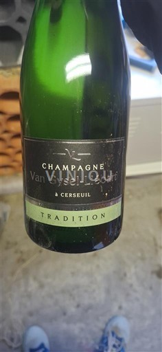 Champaña Champán Van Gysel-Léobart Tradition Sin añada