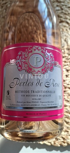 Loire-dalen Rémi Pineau Perles de Rose 2024