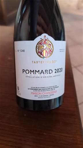 Burgundi Pommard Maison Chandesais 2020 2020