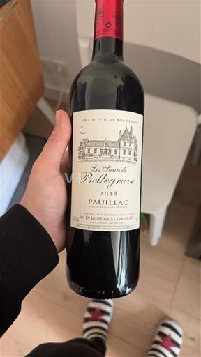 Bordeaux Pauillac Belgrave Les Fleurs de Belgrave 2018