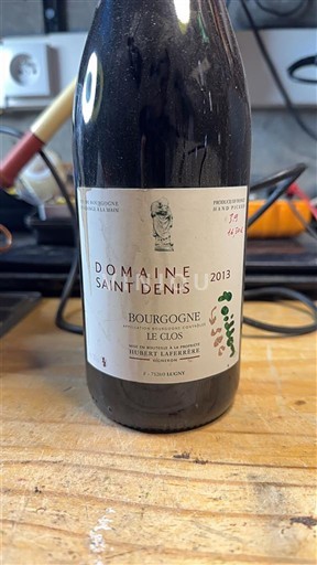 Bourgondië Bourgogne Domaine Saint Denis Le Clos 2013