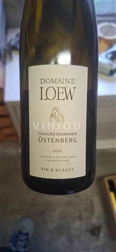 Alsazia Non specificato Domaine Loew Ostenberg 2016