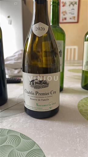 Burgundi Chablis Premier Cru Vocoret & Fils Réserve de Famille 2020