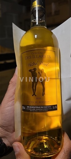 Sydvestfrankrig Côtes-de-bergerac Château S Illarets Péché Doré 2020