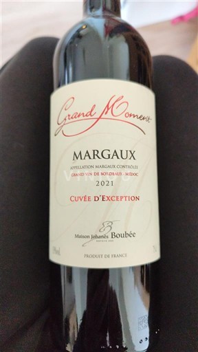 Bordeaux Margaux Maison Johanis Boubée d'Exception 2021