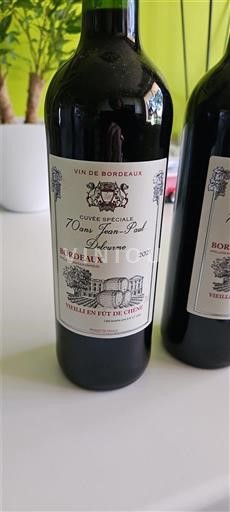 Bordeaux Delaunay Spéciale 70 ans Jean-Paul 2021