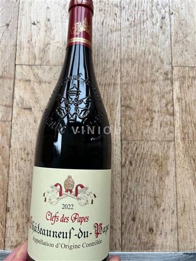Lugina e Ronës Châteauneuf-du-Pape Clefs des Papes 2022
